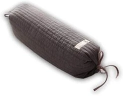Gneric Organic Buckwheat Round Neck Roll /Cervical Pillow With Super Soft Bamboo Pillowcase Pillows With Removable Washable (Dark Gray 50*13cm) 18 Gneric Organic Buckwheat Round Neck Roll /Cervical Pillow With Super Soft Bamboo Pillowcase Pillows With Removable Washable (Dark Gray 50*13cm) -Amazon Shop 41335eFipNL. AC