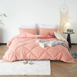 Bedding-Comforter-Set-Duvet-Insert, Soft, Lightweight,Breathable, Blue/Teal, All Season King -Amazon Shop 414AG2V0tvL. AC