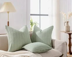 Cocoploceus 26x26 Pillow Covers Boho Euro Shams Set Of 2 Decorative Throw Pillow Covers Cotton Large Square Pillowcase For Couch Bed, Sage Green 17 Cocoploceus 26x26 Pillow Covers Boho Euro Shams Set Of 2 Decorative Throw Pillow Covers Cotton Large Square Pillowcase For Couch Bed, Sage Green -Amazon Shop 414nwGgbtPL