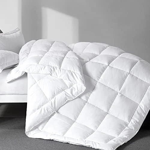 HOMBYS Super Fluffy 120“ X 120” Oversized King Warm Bedding Comforter With 116 Oz Filling, Thick Duvet Insert Down Alternative Comforter With 8 Corner Tabs, Grey 9 HOMBYS Super Fluffy 120“ X 120” Oversized King Warm Bedding Comforter With 116 Oz Filling, Thick Duvet Insert Down Alternative Comforter With 8 Corner Tabs, Grey - Image 9