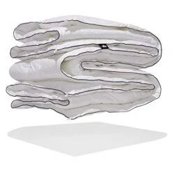 . - All Season Microfiber Down Alternative Duvet Comforter Queen Size - Machine Washable - 260 TC Shell 100% Cotton - Oeko TEX Certified