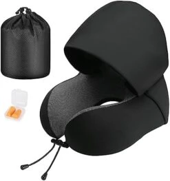 Cirorld Memory Foam Pillow For Travel With Hood, Adult Airplane Portable Pillow For Head Rest Neck Support, Office Cars Trains Long Flights Sleeping (Deep Grey) 13 Cirorld Memory Foam Pillow For Travel With Hood, Adult Airplane Portable Pillow For Head Rest Neck Support, Office Cars Trains Long Flights Sleeping (Deep Grey) -Amazon Shop 416E69fWbKL. AC
