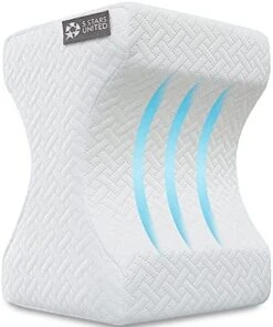 Knee Pillow For Side Sleepers - 100% Memory Foam Wedge Contour - Leg Pillows For Sleeping - Spacer Cushion For Spine Alignment, Back Pain, Pregnancy Support - Sciatica, Hip, Joint, Surgery Pain Relief 11 Knee Pillow For Side Sleepers - 100% Memory Foam Wedge Contour - Leg Pillows For Sleeping - Spacer Cushion For Spine Alignment, Back Pain, Pregnancy Support - Sciatica, Hip, Joint, Surgery Pain Relief -Amazon Shop 4171gRk4 0L. AC 1