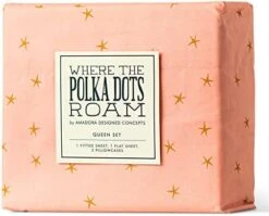 Microfiber Full Sheets Set – Stars, Stain- & Wrinkle-Resistant, Cooling Sheets For Full Bed – Soft 90 GSM Flat & Fitted Microfiber Sheets With 2 Pillow Cases -Amazon Shop 417OfBwLK9L. AC