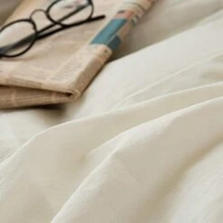 White Cotton Duvet Cover Queen Size 3-Piece Set Soft Cotton Bedding Comforter Cover Full Size With 2 Pillow Shams Solid Color Button Closure & Corner Ties (White, Full/Queen) 18 White Cotton Duvet Cover Queen Size 3-Piece Set Soft Cotton Bedding Comforter Cover Full Size With 2 Pillow Shams Solid Color Button Closure & Corner Ties (White, Full/Queen) -Amazon Shop 417g72Kr39L