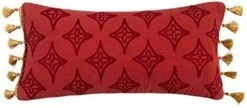 - Moreno - Euro Sham (26x26in.) Set Of Two - Damask Pattern - Blue, Red And Gold -Amazon Shop 418CsT1X46L. AC