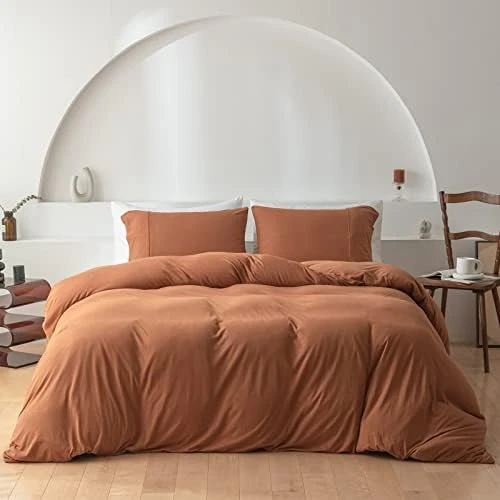 Twin Duvet Cover Navy Blue 3 Pieces Hotel Bedding Set 100% Washed Microfiber Soft And Breathable Comforter Cover With Zipper Closure & Corner Ties 5 Twin Duvet Cover Navy Blue 3 Pieces Hotel Bedding Set 100% Washed Microfiber Soft And Breathable Comforter Cover With Zipper Closure & Corner Ties - Image 5