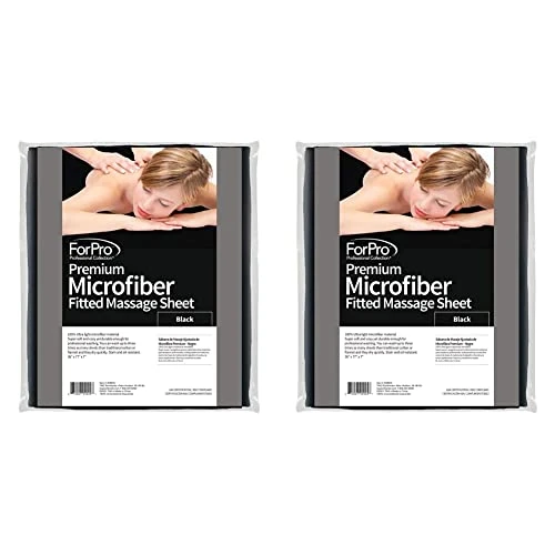 ForPro Professional Collection Premium Microfiber Fitted Sheet, Ultra-Light, Stain And Wrinkle-Resistant For Massage Tables, White, 36w X 77l X 7h 4 ForPro Professional Collection Premium Microfiber Fitted Sheet, Ultra-Light, Stain And Wrinkle-Resistant For Massage Tables, White, 36w X 77l X 7h - Image 4