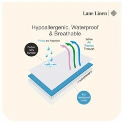 100% Waterproof Mattress Protector Queen, White Queen Mattress Protector, Cotton Terry Queen Mattress Cover, Soft Breathable & Noiseless Bed Cover, Elastic Fitted 8"-20" Deep Pocket - White 19 100% Waterproof Mattress Protector Queen, White Queen Mattress Protector, Cotton Terry Queen Mattress Cover, Soft Breathable & Noiseless Bed Cover, Elastic Fitted 8"-20" Deep Pocket - White -Amazon Shop 418ZbNLK2hL