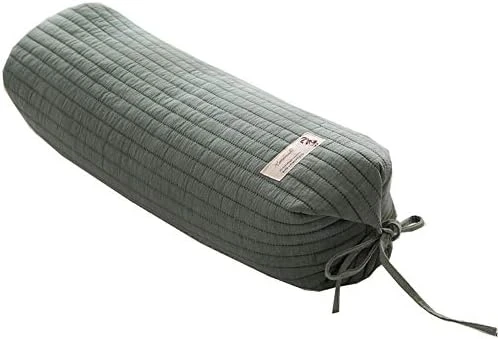 Gneric Organic Buckwheat Round Neck Roll /Cervical Pillow With Super Soft Bamboo Pillowcase Pillows With Removable Washable (Dark Gray 50*13cm) 10 Gneric Organic Buckwheat Round Neck Roll /Cervical Pillow With Super Soft Bamboo Pillowcase Pillows With Removable Washable (Dark Gray 50*13cm) - Image 10