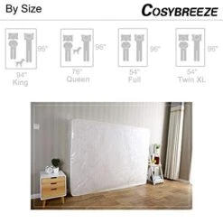 [2-Pack] Mattress Bag For Moving, Mattress Storage Bag, 4 Mil Twin XL Size, Super Thick - Heavy Duty, Protecting Mattress Long-Term Storage And Disposal - 54 X 96 Inch -Amazon Shop 419Knbxby4L