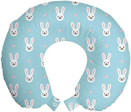 Lunarable Yellow Ombre Travel Pillow Neck Rest, Leopard Skin Spots Fur Inspired Color Transitioning Ornamental Illustration, Memory Foam Traveling Accessory For Airplane And Car, 12", Beige Caramel 10 Lunarable Yellow Ombre Travel Pillow Neck Rest, Leopard Skin Spots Fur Inspired Color Transitioning Ornamental Illustration, Memory Foam Traveling Accessory For Airplane And Car, 12", Beige Caramel - Image 10