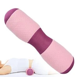 Yoga Bolster Pillow Yoga Waist Pillow Lumbar Vertebra Pelvis Correction Bolster Cushion Memory Foam Block