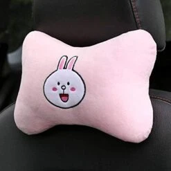 Tianmei 2PCS Cute Cartoon Pattern Car Headrest Pillow, Neck Rest Cushion Pillow, Car Neckrest Pad Head Support Pillow (Pink Rabbit - 1 Pair) 13 Tianmei 2PCS Cute Cartoon Pattern Car Headrest Pillow, Neck Rest Cushion Pillow, Car Neckrest Pad Head Support Pillow (Pink Rabbit - 1 Pair) -Amazon Shop 41CuSE4wb2L. AC