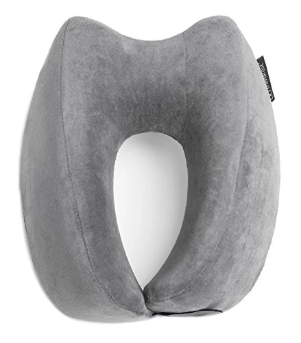 TRAVELREST Nest Patented Memory Foam Travel Pillow/Neck Pillow - Washable - Voted Best Travel Pillow For 2018-2023 By NYTimes Wirecutter - Packs To 1/4 Of Its Size (2 Year Warranty) (Grey) 3 TRAVELREST Nest Patented Memory Foam Travel Pillow/Neck Pillow - Washable - Voted Best Travel Pillow For 2018-2023 By NYTimes Wirecutter - Packs To 1/4 Of Its Size (2 Year Warranty) (Grey) - Image 3