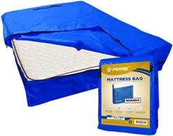 FULL/TWIN Reusable Mattress Bag For Moving And Storage,Heavy Duty Mattress Storage Bag With Zipper Closure To Prevent Rips,Reusable Mattress Cover With Handles, Mattress Protector For Storage -Amazon Shop 41E5zDrpLBL. AC