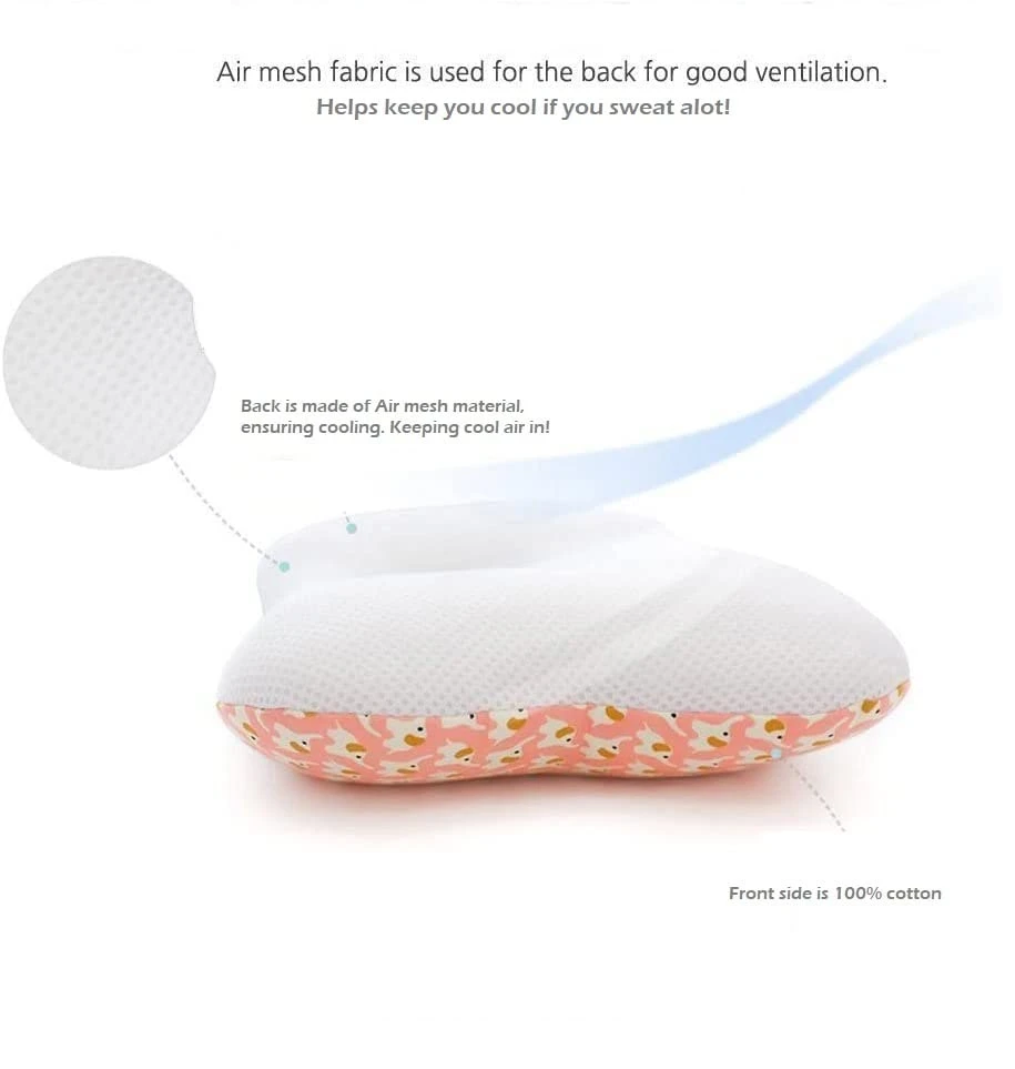 LUXHOUSE 12x9 Unisex Portable, Travel Pillow, 100% Cotton, Airmesh Breathable Cool, Control Sweat, MultiFunctual Small Pillow, Decor 5 LUXHOUSE 12x9 Unisex Portable, Travel Pillow, 100% Cotton, Airmesh Breathable Cool, Control Sweat, MultiFunctual Small Pillow, Decor - Image 5