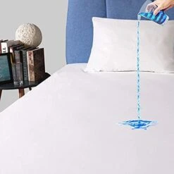 And Sound Queen Mattress Protector, Premium 100% Waterproof Mattress Cover, Noiseless Breathable Soft, Fitted Deep Pocket 8-21 Inch Bed Cover, Vinyl Free -Amazon Shop 41Flou2Zw7S. AC