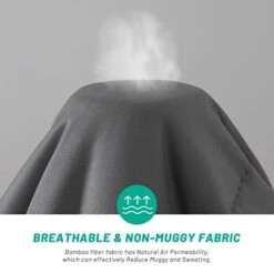 Cooling Bamboo Comforter, Soft Lightweight Bamboo King Size Summer Comforter Down Alternative Duvet Insert ,8 Corner Tabs, Breathable Comforter For Hot Sleepers(Grey-Summer,102x90) 19 Cooling Bamboo Comforter, Soft Lightweight Bamboo King Size Summer Comforter Down Alternative Duvet Insert ,8 Corner Tabs, Breathable Comforter For Hot Sleepers(Grey-Summer,102x90) -Amazon Shop 41GPZKSYUXL