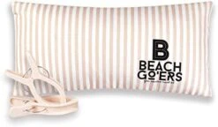 Beach Go’ers Beach Chair Pillow Headrest - Waterproof Beach Pillow And Color Matching Beach Towel Clips For Beach Chair (Standard, Pastle Blue) 17 Beach Go’ers Beach Chair Pillow Headrest - Waterproof Beach Pillow And Color Matching Beach Towel Clips For Beach Chair (Standard, Pastle Blue) -Amazon Shop 41HC cOEmRL. AC