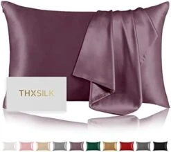 100% Silk Pillowcase For Hair And Skin, Both Sides Grade 6A+ Mulberry Silk Pillow Case With Hidden Zipper, Soft & Smooth White Pillowcases(1pc, Queen Size 20"x30") -Amazon Shop 41HJoqlfvLL. AC