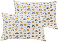 Niverse Space Grey White Pillow Cases, 2 Pack Cotton Breathable Galaxy Toddler Pillow Cover Soft Pillow Shams, Travel Pillow Cases With Envelope Closure For Bedding, Standard 20" X 30" Pillowcase -Amazon Shop 41HyxTtVP0L. AC