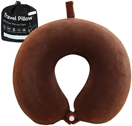 Travel Pillow,Neck Pillow For Traveling U Shaped Memory Foam Black Portable Headrest Sleep Airplane Travel Neck Pillow For Flight, Car & Home,Office 13 Travel Pillow,Neck Pillow For Traveling U Shaped Memory Foam Black Portable Headrest Sleep Airplane Travel Neck Pillow For Flight, Car & Home,Office - Image 13