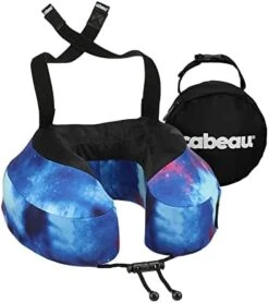 Cabeau Evolution S3 Travel Neck Pillow Memory Foam Neck Support, Adjustable Clasp, And Seat Strap Attachment - Comfort On-The-Go With Carrying Case For Airplane, Train, And Car (Jet Black) 15 Cabeau Evolution S3 Travel Neck Pillow Memory Foam Neck Support, Adjustable Clasp, And Seat Strap Attachment - Comfort On-The-Go With Carrying Case For Airplane, Train, And Car (Jet Black) -Amazon Shop 41J4MHrGutL. AC