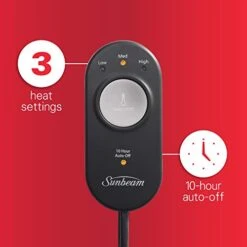 Sunbeam PSN1PBP-Z800-41I00 Heated Body Pillow With Soft, Quilted Cover, Supports Hips And Lower Back, 1000 Grams, White 8 Sunbeam PSN1PBP-Z800-41I00 Heated Body Pillow With Soft, Quilted Cover, Supports Hips And Lower Back, 1000 Grams, White -Amazon Shop 41JwHxo9bZL