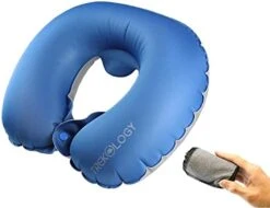 TREKOLOGY Inflatable Neck Pillow For Travel - Ultimate Comfort And Support For Airplanes, Cars, And More - Ergonomic Design For Restful Sleep And Neck Relief - Essential Travel Accessory 9 TREKOLOGY Inflatable Neck Pillow For Travel - Ultimate Comfort And Support For Airplanes, Cars, And More - Ergonomic Design For Restful Sleep And Neck Relief - Essential Travel Accessory -Amazon Shop 41KsBGiuFkL. AC