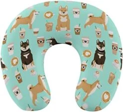 SWEET TANG Travel Pillow,Airplane Neck Pillow For Traveling U-Shaped Travel Pillow Memory Foam Comfortable Neck Pillow, Colorful Skulls Travel Pillow For Outdoors Car Office Home -Amazon Shop 41LPB5XvsTL. AC