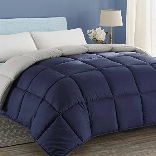 Full/Queen Duvet Insert Lightweight Soft Comforter Down Alternative Fluffy Warm Breathable Spring Summer All Season Reversible Bed Quilted Burgundy/Wheat 13 Full/Queen Duvet Insert Lightweight Soft Comforter Down Alternative Fluffy Warm Breathable Spring Summer All Season Reversible Bed Quilted Burgundy/Wheat - Image 13