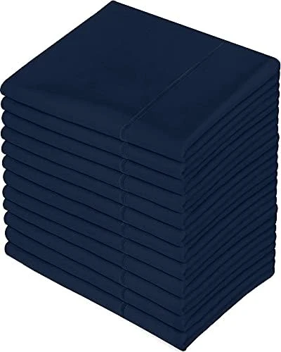 Queen Pillowcases - 12 Pack - Bulk Pillowcase Set - Envelope Closure - Soft Brushed Microfiber Fabric - Shrinkage And Fade Resistant Pillow Covers 20 X 30 Inches (Queen, White) 4 Queen Pillowcases - 12 Pack - Bulk Pillowcase Set - Envelope Closure - Soft Brushed Microfiber Fabric - Shrinkage And Fade Resistant Pillow Covers 20 X 30 Inches (Queen, White) - Image 4