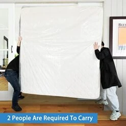 Queen Mattress Bag For Moving And Storage, 5 Mil Thick Plastic And Reusable Mattress Storage Bags Queen Size For Mattress Up To 14 Inches 9 Queen Mattress Bag For Moving And Storage, 5 Mil Thick Plastic And Reusable Mattress Storage Bags Queen Size For Mattress Up To 14 Inches -Amazon Shop 41MxSmRidWL 1