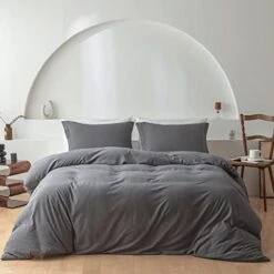 Twin Duvet Cover Navy Blue 3 Pieces Hotel Bedding Set 100% Washed Microfiber Soft And Breathable Comforter Cover With Zipper Closure & Corner Ties 21 Twin Duvet Cover Navy Blue 3 Pieces Hotel Bedding Set 100% Washed Microfiber Soft And Breathable Comforter Cover With Zipper Closure & Corner Ties -Amazon Shop 41ONuz0C2WL. AC