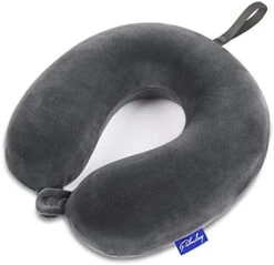 Travel Pillow Memory Foam For Airplanes - Neck Pillow For Traveling, Car, Home, Flight Pillow For Sleeping With Attachable Snap Strap Soft Washable Cover, Provide Head Neck Support Rest, Dark Gray 20 Travel Pillow Memory Foam For Airplanes - Neck Pillow For Traveling, Car, Home, Flight Pillow For Sleeping With Attachable Snap Strap Soft Washable Cover, Provide Head Neck Support Rest, Dark Gray -Amazon Shop 41OmtJ8d5FL. AC