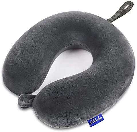 Travel Pillow Memory Foam For Airplanes - Neck Pillow For Traveling, Car, Home, Flight Pillow For Sleeping With Attachable Snap Strap Soft Washable Cover, Provide Head Neck Support Rest, Dark Gray 8 Travel Pillow Memory Foam For Airplanes - Neck Pillow For Traveling, Car, Home, Flight Pillow For Sleeping With Attachable Snap Strap Soft Washable Cover, Provide Head Neck Support Rest, Dark Gray - Image 8