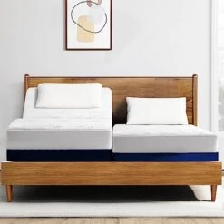 Lysam Mattress Protector Queen, Bamboo Mattress Cover Waterproof, 60"x 80" Bed Cover Noiseless Breathable Soft, Machine Washable Fitted Deep Pocket Mattress Pad Cooling For Baby Pregnant Women Older -Amazon Shop 41P02haAcjL. AC