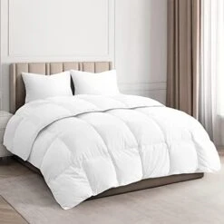Omforter Duvet Insert – Warm, Lightweight & Breathable King Size Down Alternative Set – Hotel Quality Bedding - & Fibers Ideal For Allergies - Lightweight Duvet (King, Cream) 29 Omforter Duvet Insert – Warm, Lightweight & Breathable King Size Down Alternative Set – Hotel Quality Bedding - & Fibers Ideal For Allergies - Lightweight Duvet (King, Cream) -Amazon Shop 41P1WApAYL. AC