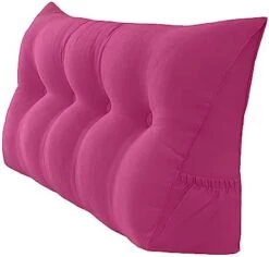 Peachwell Triangular Reading Bed Rest Pillow Large Bolster Cushion Headboard Backrest Wedge Pillow With Removable Cover And Two Large Side Pockets (Chalk Grey, Twin: 39 X 8 X 20 Inches) 26 Peachwell Triangular Reading Bed Rest Pillow Large Bolster Cushion Headboard Backrest Wedge Pillow With Removable Cover And Two Large Side Pockets (Chalk Grey, Twin: 39 X 8 X 20 Inches) -Amazon Shop 41QlXlv8QtL. AC