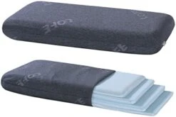 LOFE King Adjustable Memory Foam Pillow - 4 Heights From 1.2 To 4.8in, Cervical Pillow For Neck Pain Relief, Neck Support Pillow For Side Sleepers, Back/Stomach Sleepers, A Bamboo Cover, CertiPUR-US 17 LOFE King Adjustable Memory Foam Pillow - 4 Heights From 1.2 To 4.8in, Cervical Pillow For Neck Pain Relief, Neck Support Pillow For Side Sleepers, Back/Stomach Sleepers, A Bamboo Cover, CertiPUR-US -Amazon Shop 41Qy4T32t0L. AC