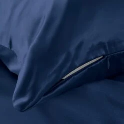 100% Natural Mulberry Silk Pillowcase For Hair And Skin Luxury 25 Momme Mulberry Silk Pillow Cases With Hidden Zipper Closure, Navy Blue, Queen 19 100% Natural Mulberry Silk Pillowcase For Hair And Skin Luxury 25 Momme Mulberry Silk Pillow Cases With Hidden Zipper Closure, Navy Blue, Queen -Amazon Shop 41RkaMeR1tL