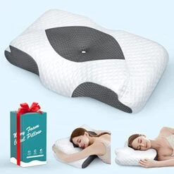 Adjustable Cervical Pillow Naturally Restore Neck Health, Hollow Memory Foam Pillows For Pain Relief Sleeping, Odorless Orthopedic Contour Pillow, Bed Pillow Support Side Back Stomach Sleepers 14 Adjustable Cervical Pillow Naturally Restore Neck Health, Hollow Memory Foam Pillows For Pain Relief Sleeping, Odorless Orthopedic Contour Pillow, Bed Pillow Support Side Back Stomach Sleepers -Amazon Shop 41UezDLhLQL. AC