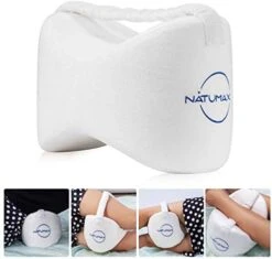 NATUMAX Knee Pillow For Side Sleepers - Sciatica Pain Relief - Back Pain, Leg Pain, Pregnancy, Hip And Joint Pain Memory Foam Leg Pillow + Free Sleep Mask And Ear Plugs -Amazon Shop 41UuIh8s7L. AC