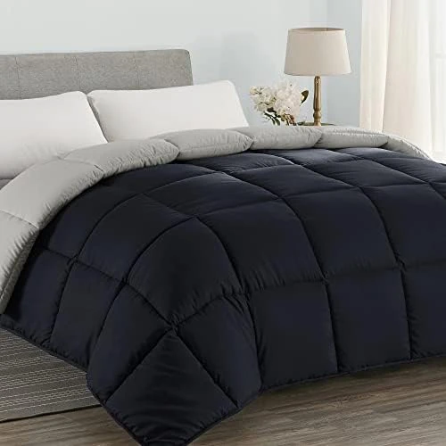 Full/Queen Duvet Insert Lightweight Soft Comforter Down Alternative Fluffy Warm Breathable Spring Summer All Season Reversible Bed Quilted Burgundy/Wheat 7 Full/Queen Duvet Insert Lightweight Soft Comforter Down Alternative Fluffy Warm Breathable Spring Summer All Season Reversible Bed Quilted Burgundy/Wheat - Image 7