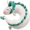 Kepota White Dragon Neck Pillow, Spirited Away Dragon U-Shaped Pillow Cute Dragon Pillow For Travel, Christmas And Birthday Gift For Adult