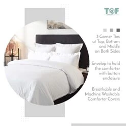 King Size Duvet Cover - White King Comforter, Organic, Cal King Size Duvet Cover, 400 TC, Long Staple Cotton, Sateen Weave, Comforter King Size For Down Alternative Comforter, Weighted Blanket -Amazon Shop 41W9bmYzWtL