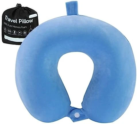 Travel Pillow,Neck Pillow For Traveling U Shaped Memory Foam Black Portable Headrest Sleep Airplane Travel Neck Pillow For Flight, Car & Home,Office 12 Travel Pillow,Neck Pillow For Traveling U Shaped Memory Foam Black Portable Headrest Sleep Airplane Travel Neck Pillow For Flight, Car & Home,Office - Image 12