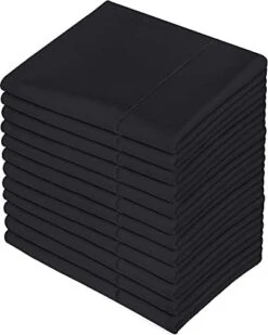 Queen Pillowcases - 12 Pack - Bulk Pillowcase Set - Envelope Closure - Soft Brushed Microfiber Fabric - Shrinkage And Fade Resistant Pillow Covers 20 X 30 Inches (Queen, White) 24 Queen Pillowcases - 12 Pack - Bulk Pillowcase Set - Envelope Closure - Soft Brushed Microfiber Fabric - Shrinkage And Fade Resistant Pillow Covers 20 X 30 Inches (Queen, White) -Amazon Shop 41ZTcqy9XCL. AC