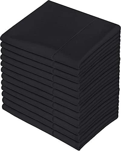 Queen Pillowcases - 12 Pack - Bulk Pillowcase Set - Envelope Closure - Soft Brushed Microfiber Fabric - Shrinkage And Fade Resistant Pillow Covers 20 X 30 Inches (Queen, White) 11 Queen Pillowcases - 12 Pack - Bulk Pillowcase Set - Envelope Closure - Soft Brushed Microfiber Fabric - Shrinkage And Fade Resistant Pillow Covers 20 X 30 Inches (Queen, White) - Image 11